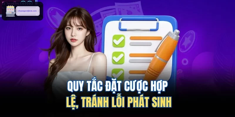 Quy tắc đặt cược hợp lệ, tránh lỗi phát sinh